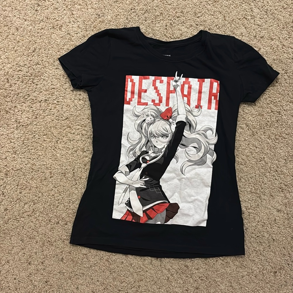 Hot Topic Danganronpa Despair Tee, Small